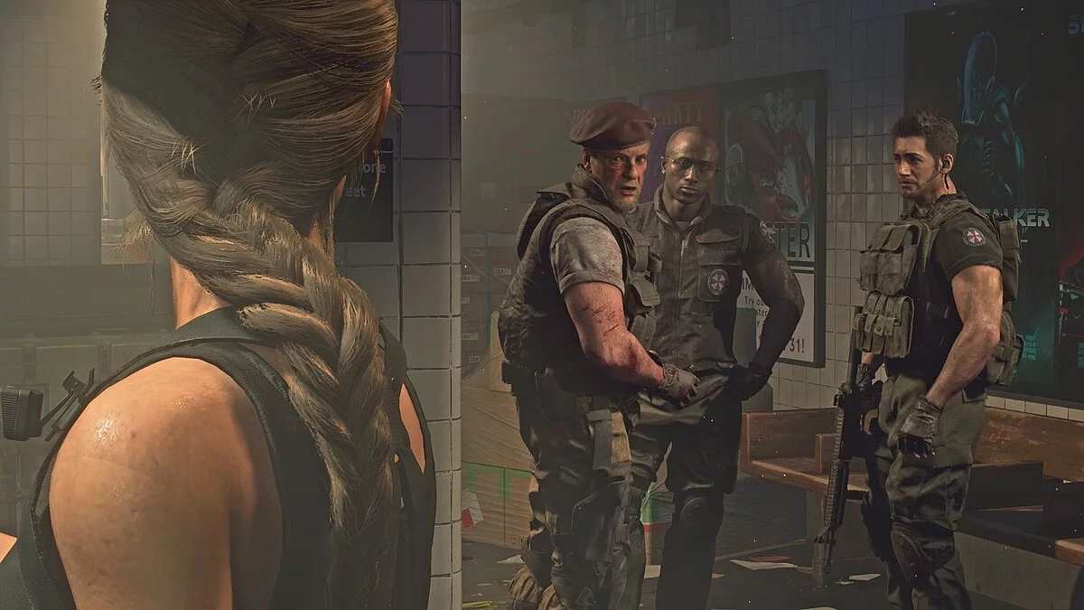 Resident Evil 3 — Джилл с длинной косой