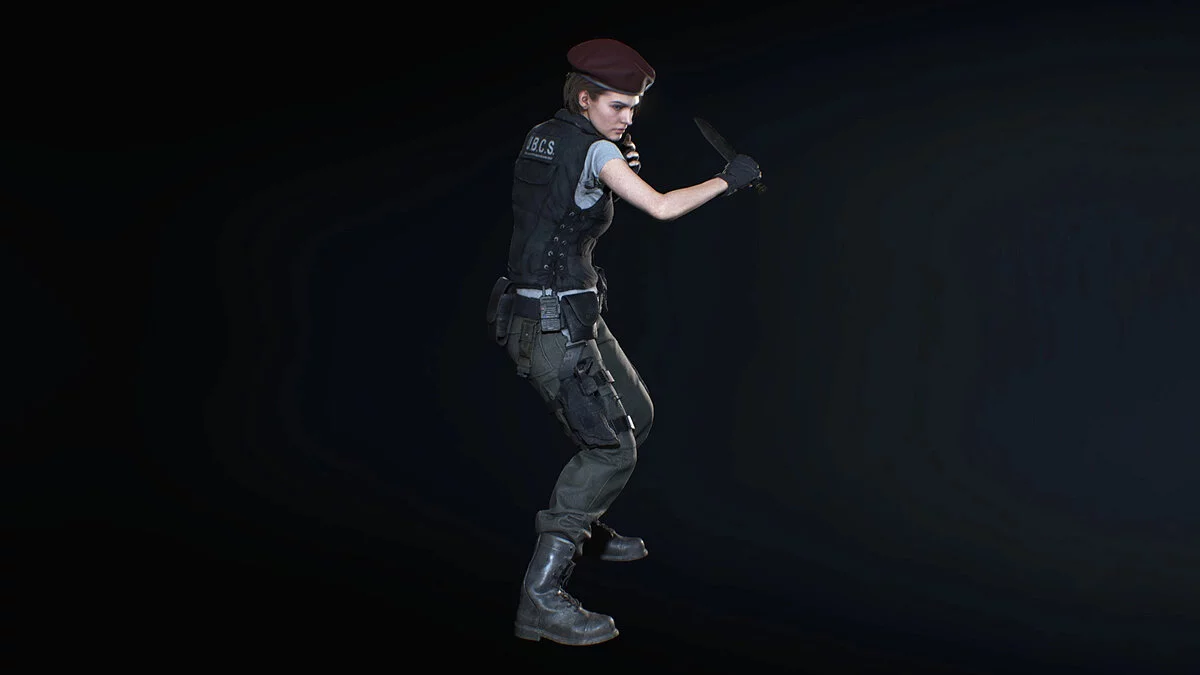 Resident Evil 3 — Джилл в экипировке UBCS