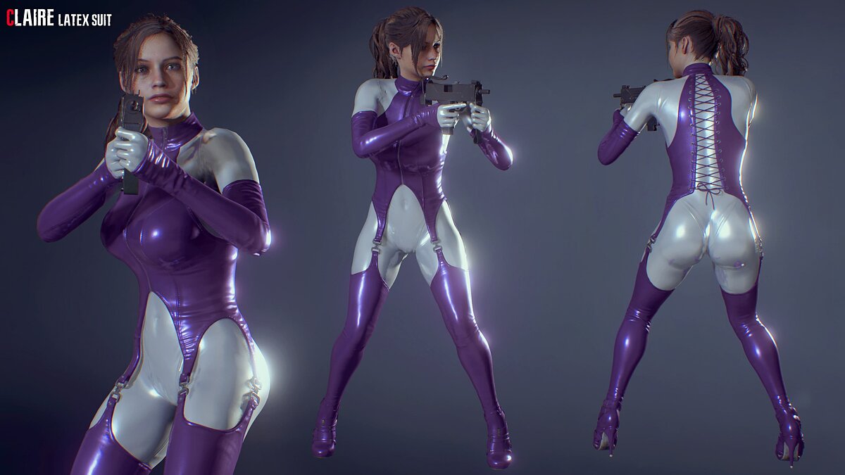 Resident Evil 2 — Латексный костюм для Клэр