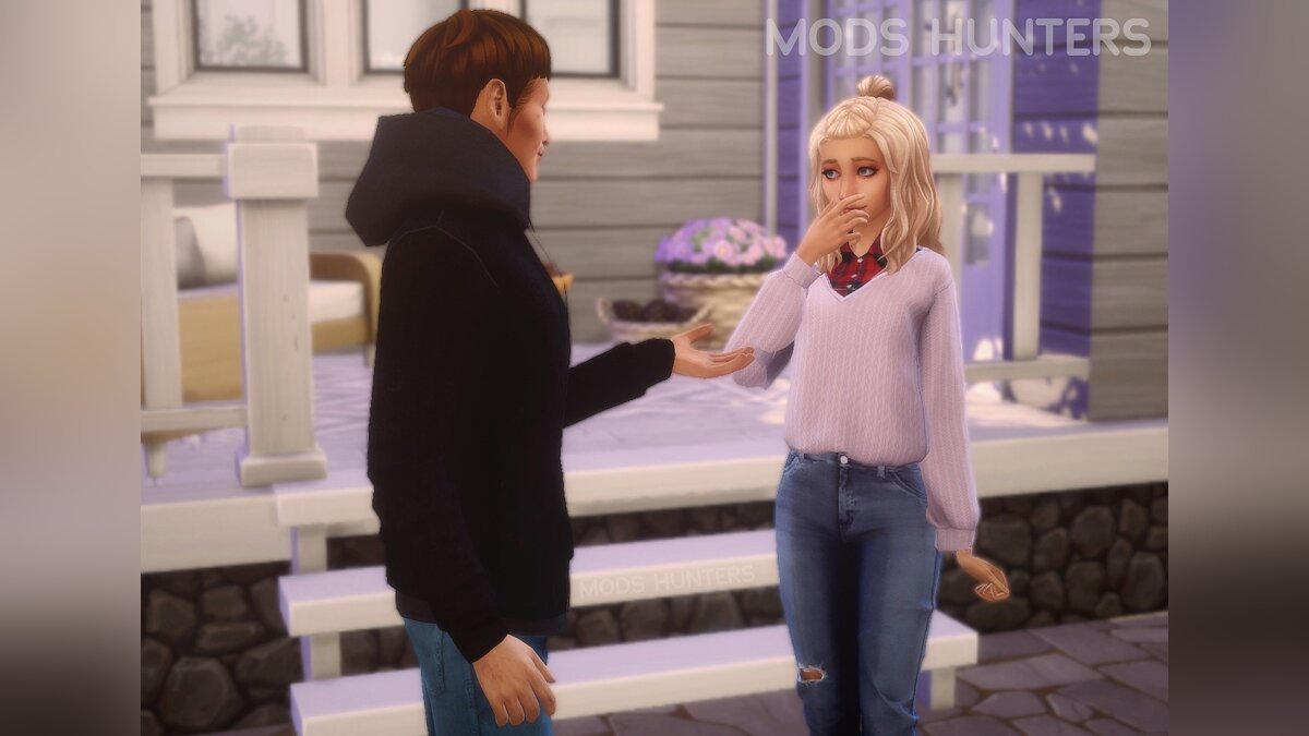 The Sims 4 — Черта характера — застенчивый