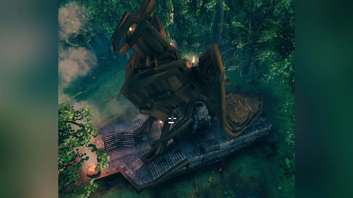 Valheim — Статуя ворона