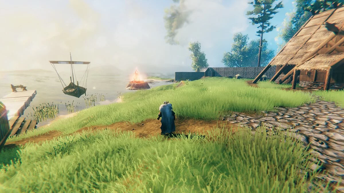 Valheim — Настраиваемая глубина резкости