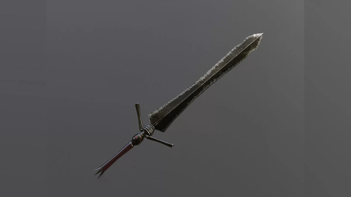 Valheim — Скелртон - железный меч