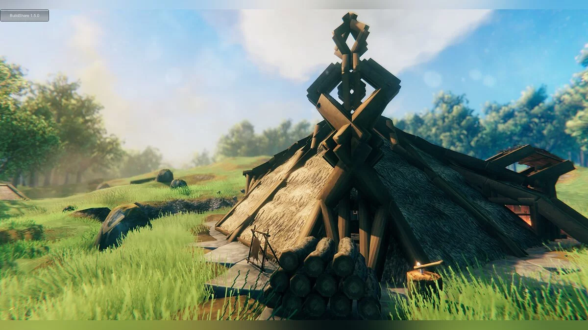 Valheim — Хижина охотников