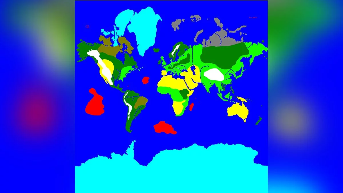 Valheim — Реальная карта мира