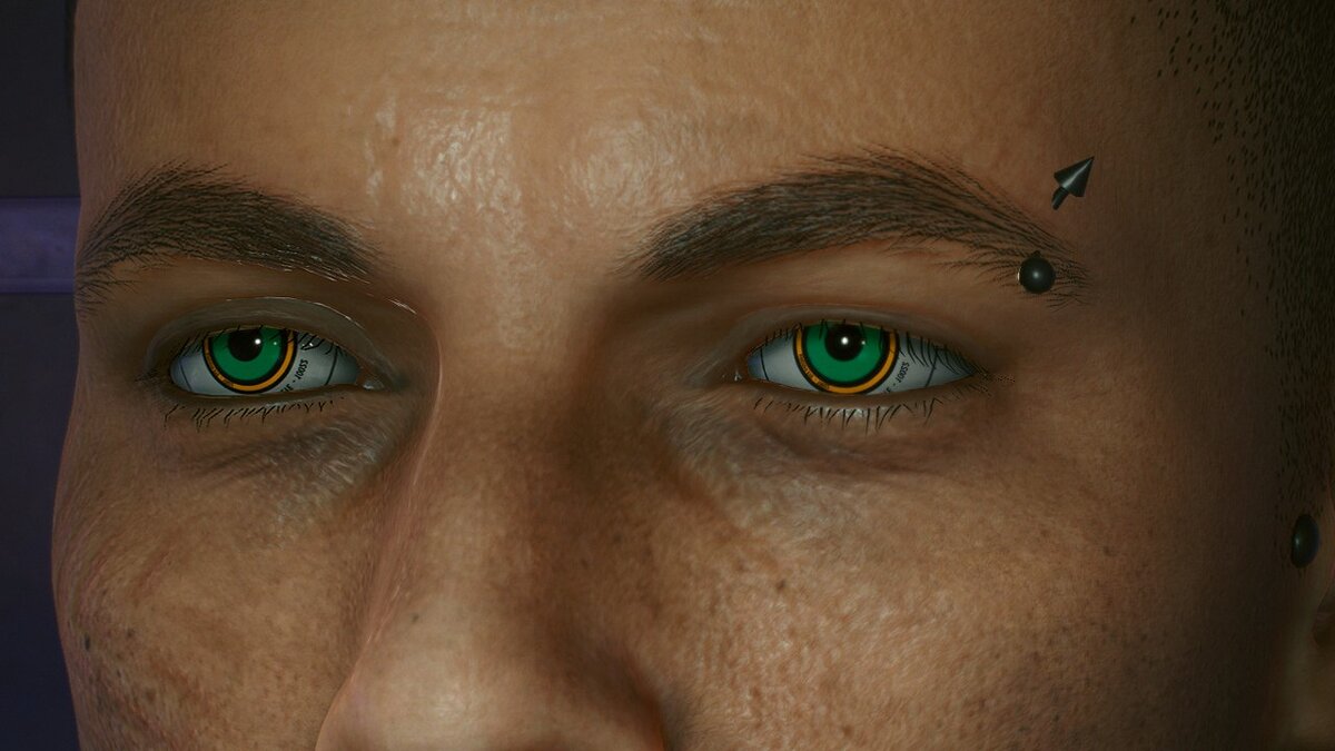 Cyberpunk 2077 — Цветные глаза Kiroshi Optics