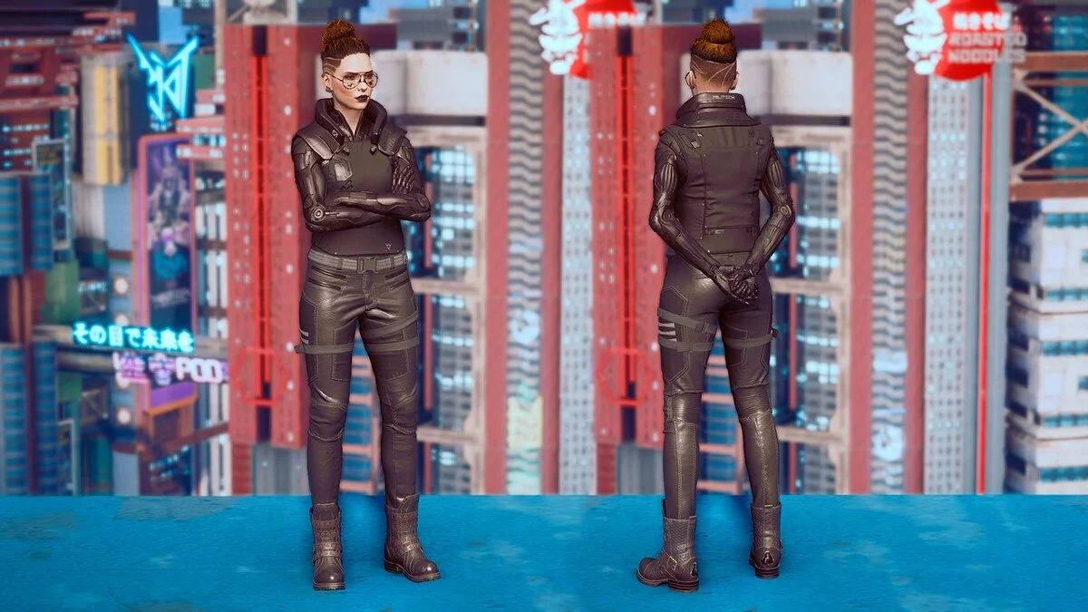 Cyberpunk 2077 — Улучшенный костюм Solo