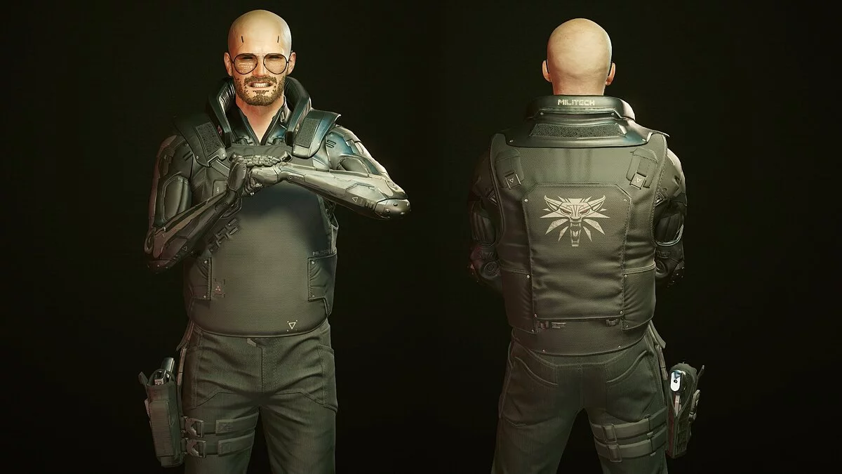 Cyberpunk 2077 — Улучшенный костюм Solo