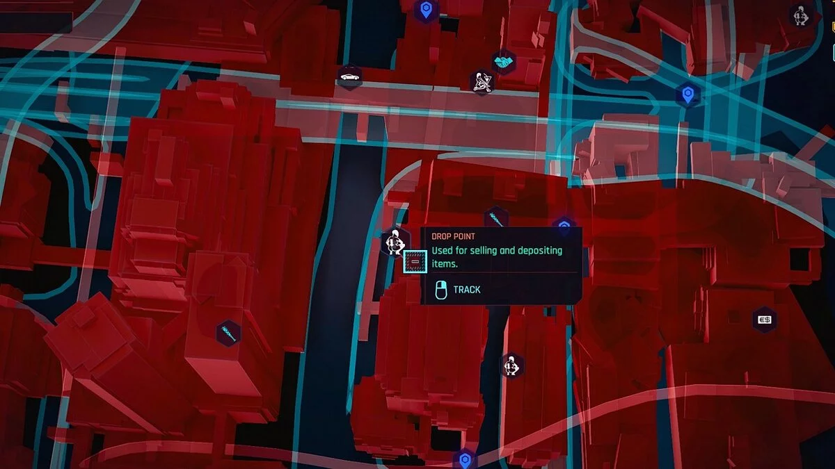 Cyberpunk 2077 — Улучшенные значки на карте