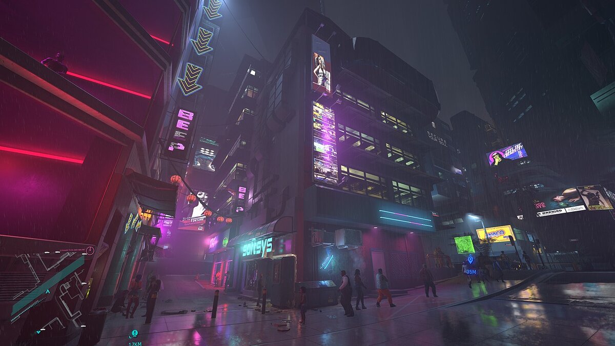 Cyberpunk 2077 — Графика как на E3 2018