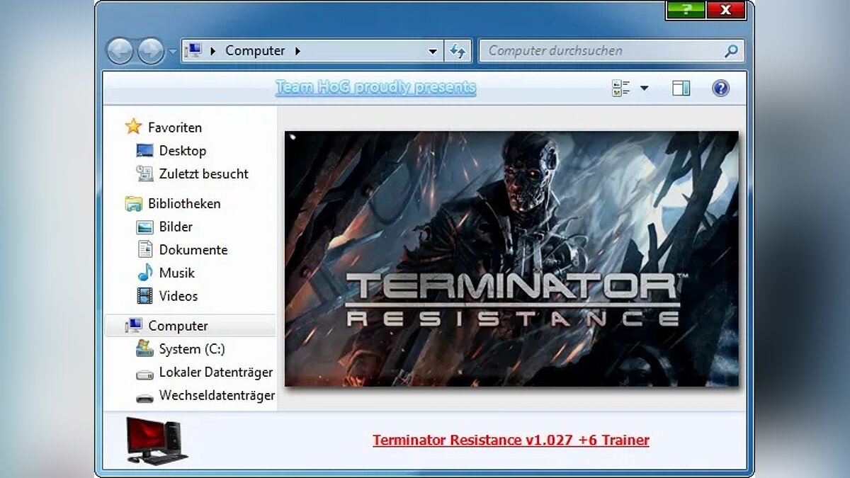 Terminator: Resistance — Трейнер (+6/+7) [1.027 - UPD: 23.04.2021]