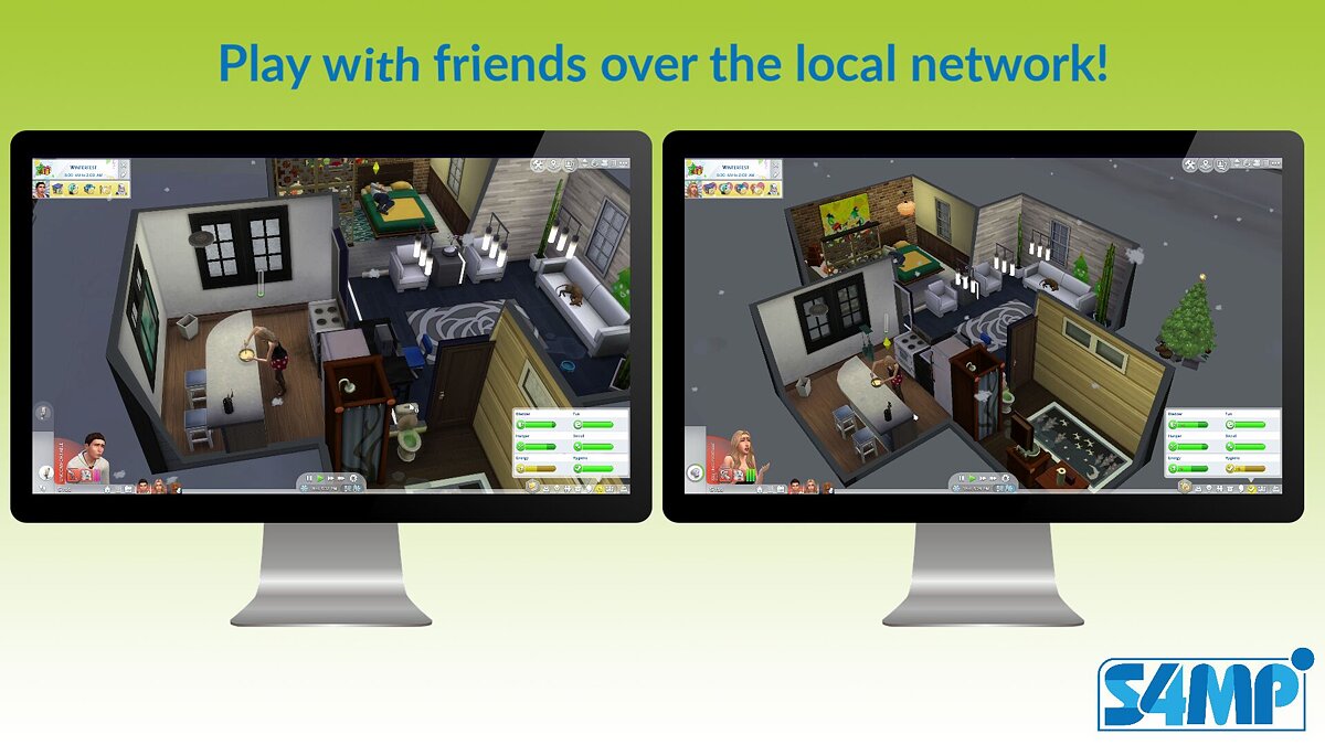 The Sims 4 — Sims 4 Multiplayer Mod (S4MP) — мультиплеер для симс 4