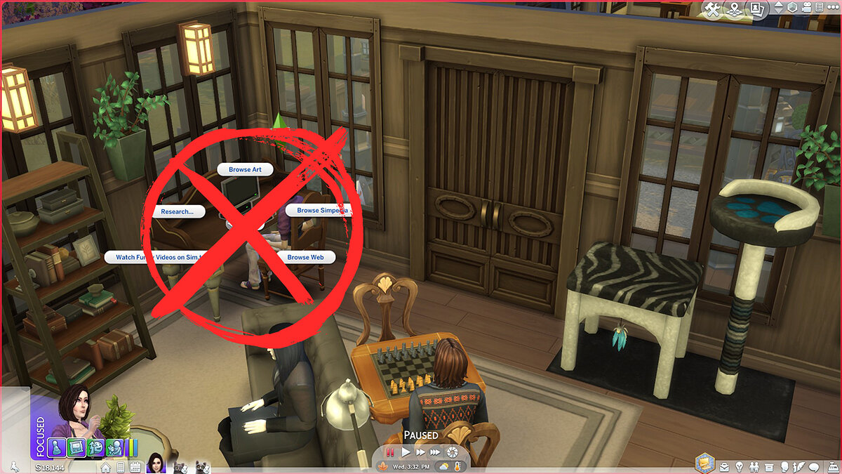 The Sims 4 — Никаких автономного браузинга