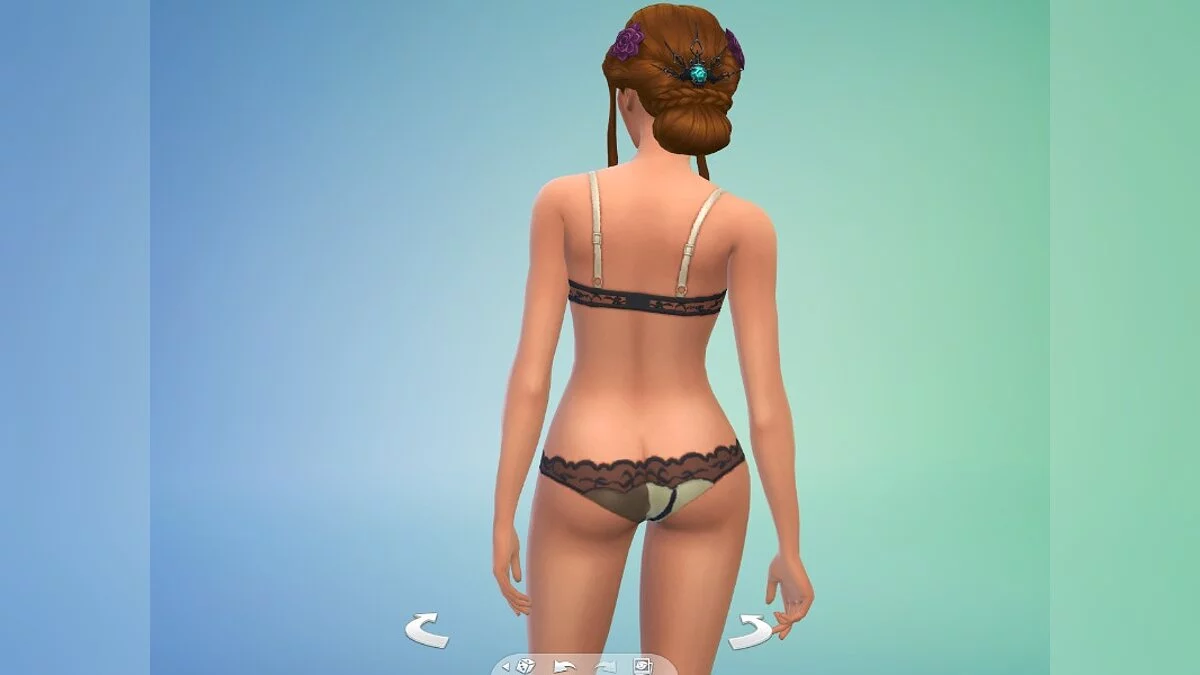 The Sims 4 — Нижнее белье в камуфляжном стиле