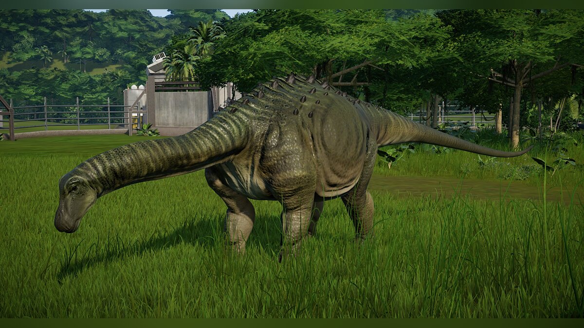Jurassic World Evolution — Сальтазавр (новый вид)