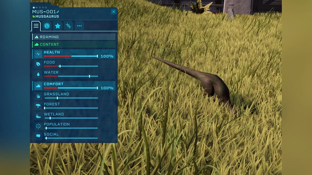 Jurassic World Evolution — Муссавр (новый вид)