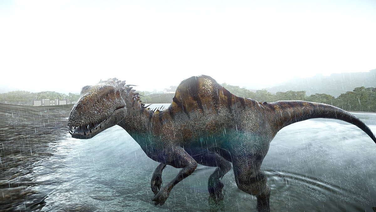 Jurassic World Evolution — Индоспинозавр