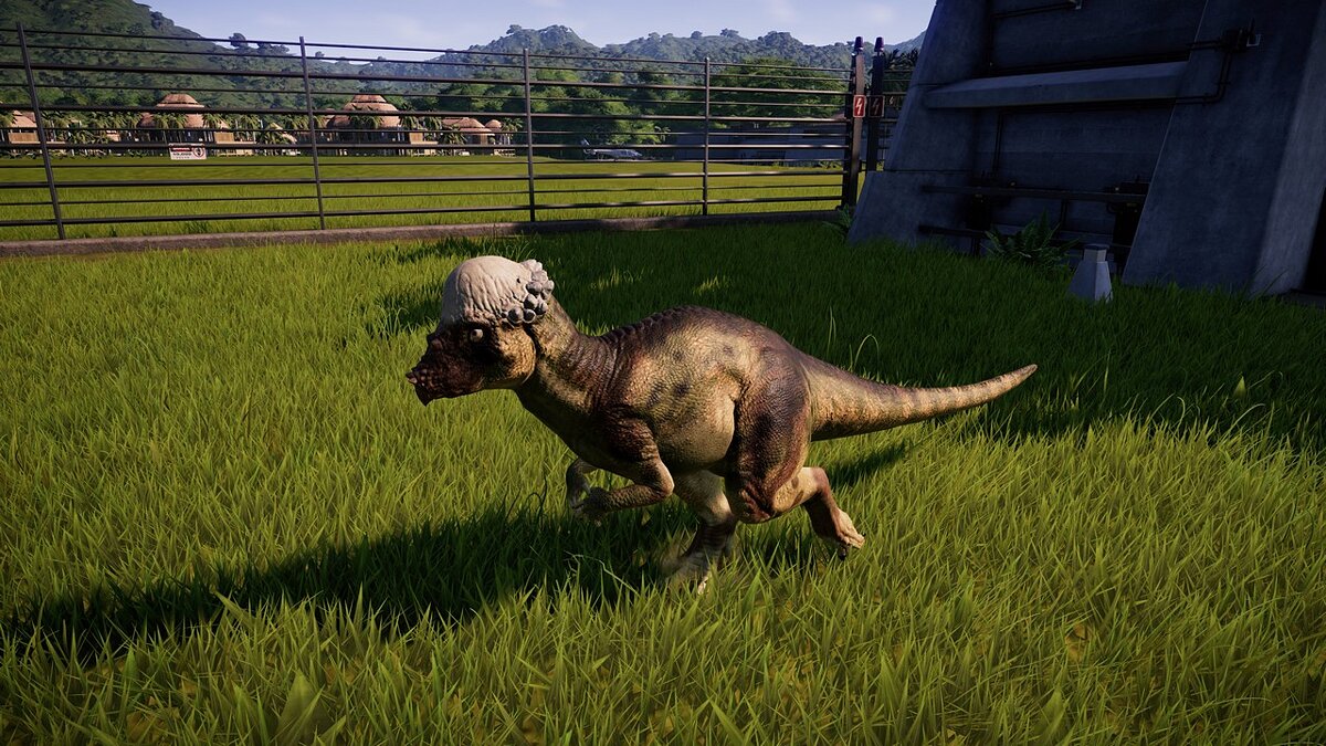 Jurassic World Evolution — Новый образ пахицефалозавра