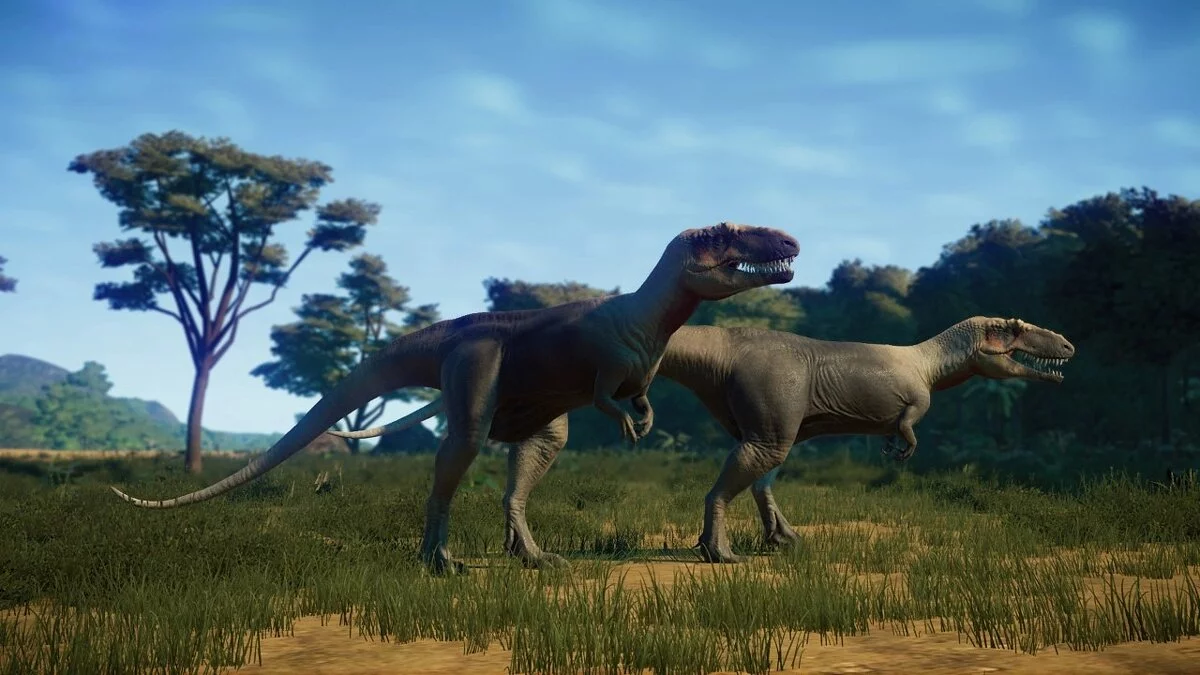 Jurassic World Evolution — Sauroniops pachytholus (новый вид)