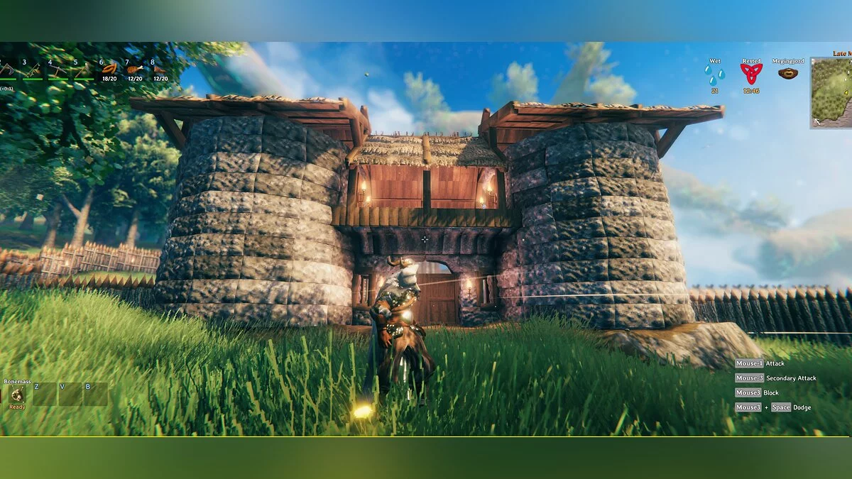 Valheim — Дом у ворот Горакса