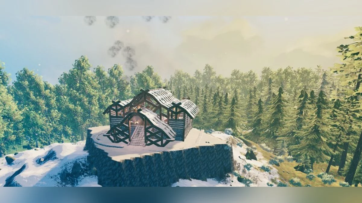 Valheim — Бревенчатая хижина