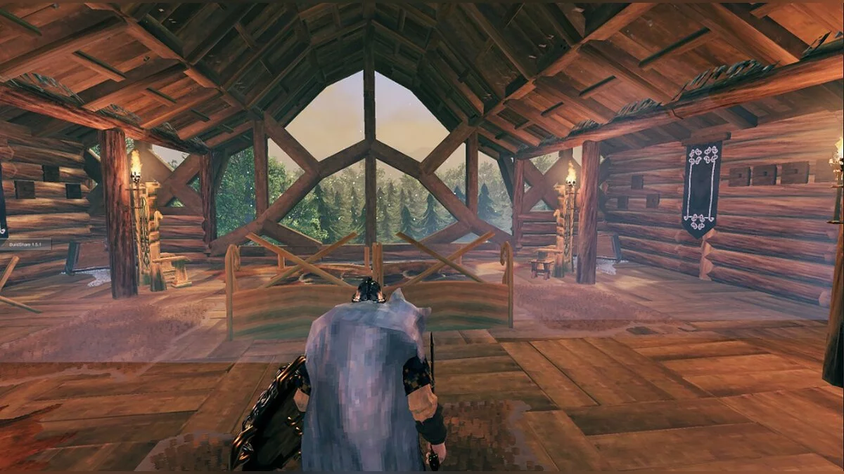 Valheim — Бревенчатая хижина