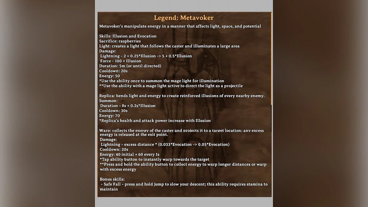 Valheim — Классы героев