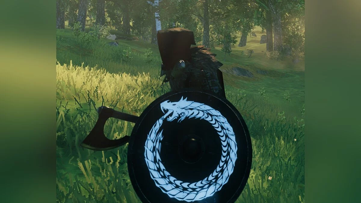 Valheim — Серебряный щит змея