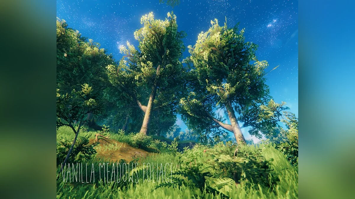 Valheim — Реалистичная листва