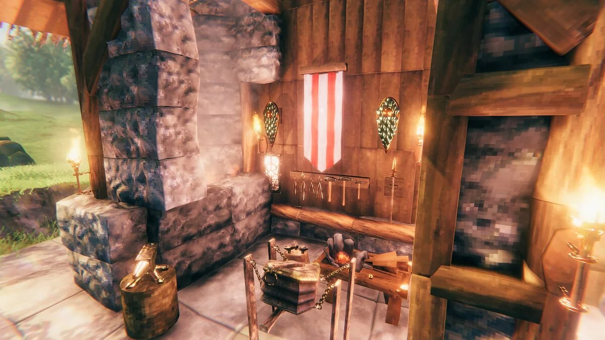 Valheim — Кайрос - кузнец и магазин викингов