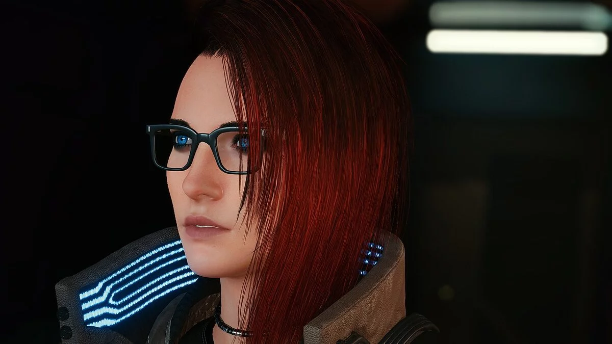 Cyberpunk 2077 — Необычные взбитые волосы