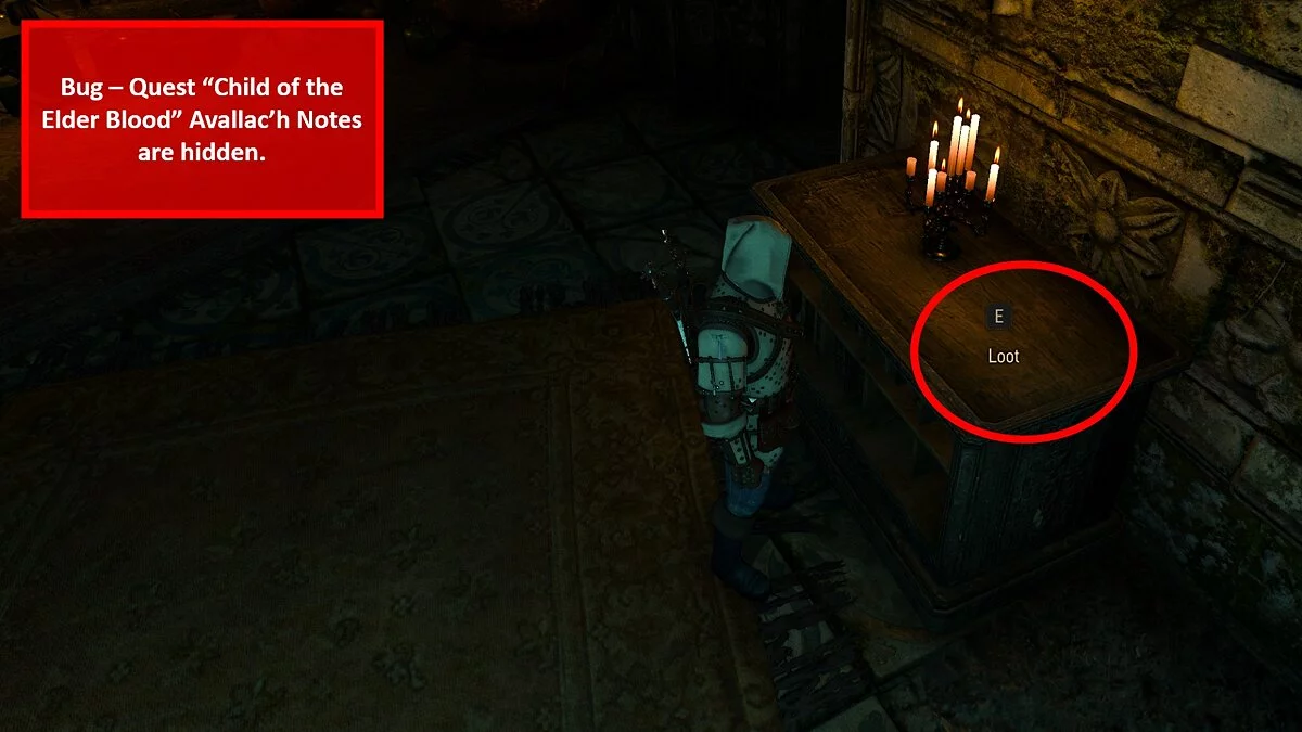 The Witcher 3: Wild Hunt - Complete Edition — Исправлена ошибка невидимых заметок в квесте «Дитя старшей крови»