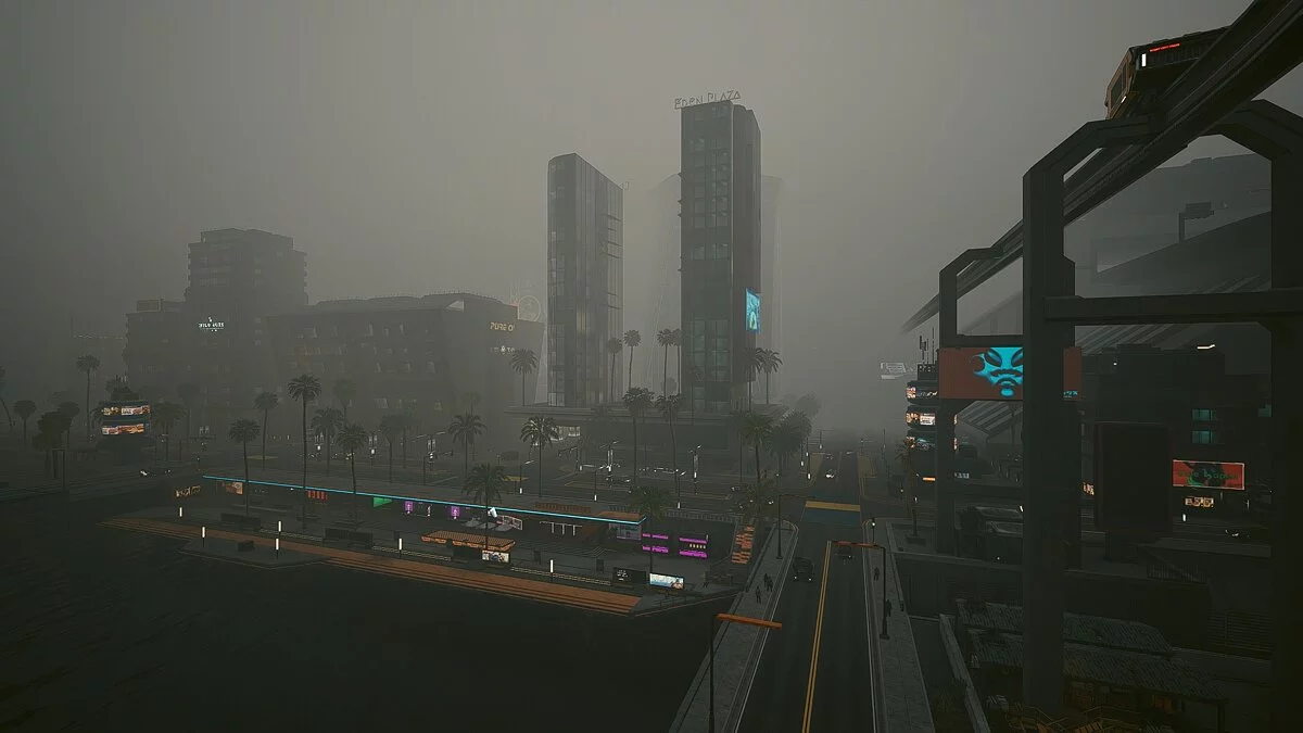 Cyberpunk 2077 — Геоинженерия - изменение погоды