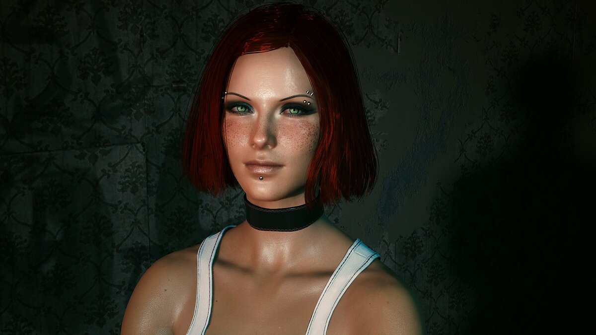 Cyberpunk 2077 — Открытые волосы Нины