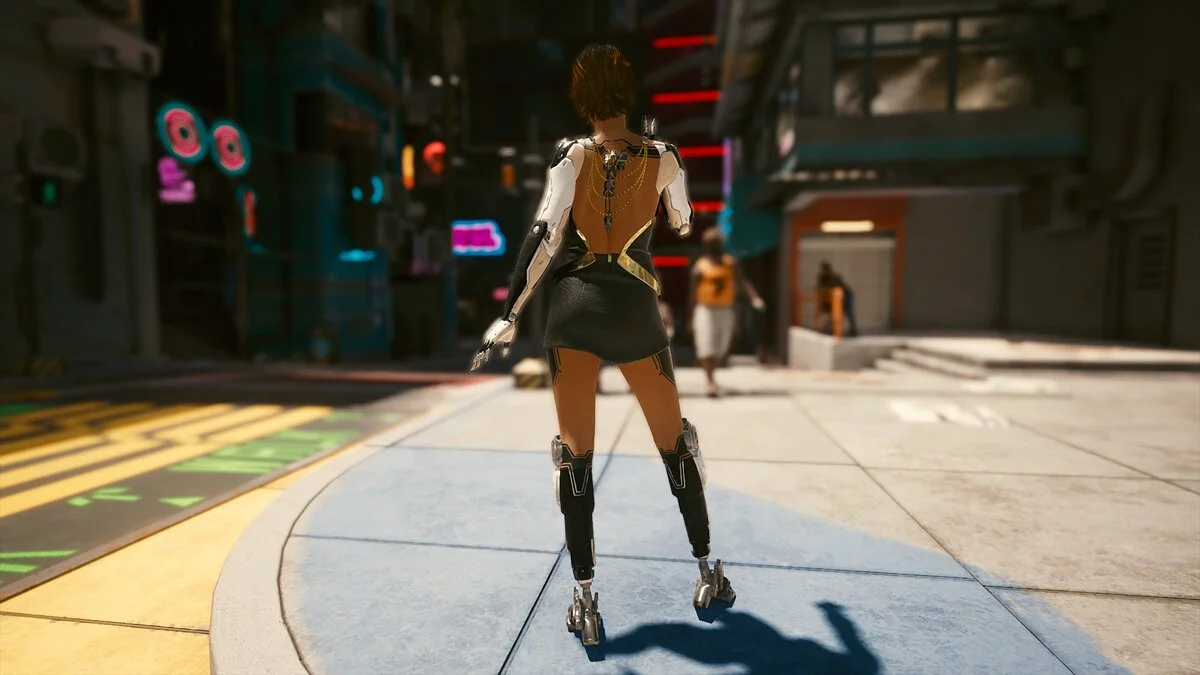 Cyberpunk 2077 — Разноцветное кибер-тело
