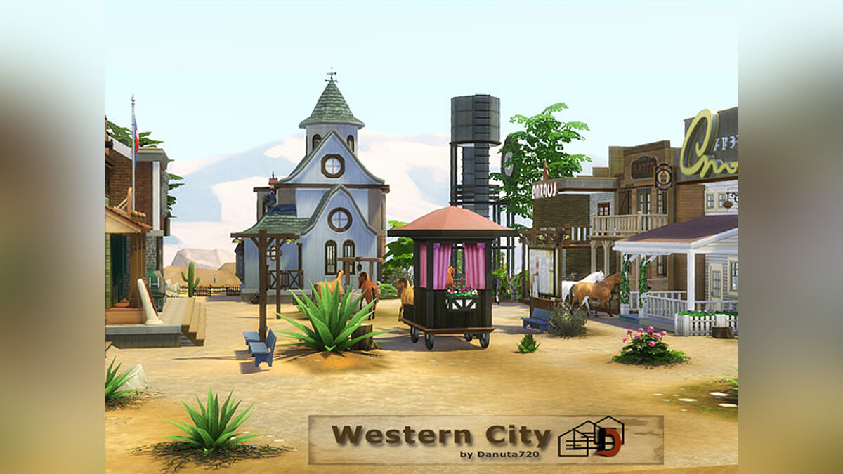 The Sims 4 — Western City