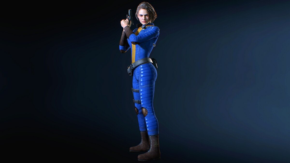Resident Evil 3 — Костюм убежища из игры Fallout 4