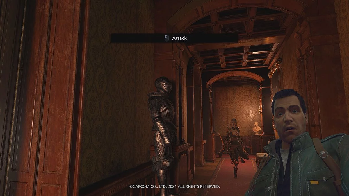 Resident Evil Village — Наложение селфи Фрэнка Уэста