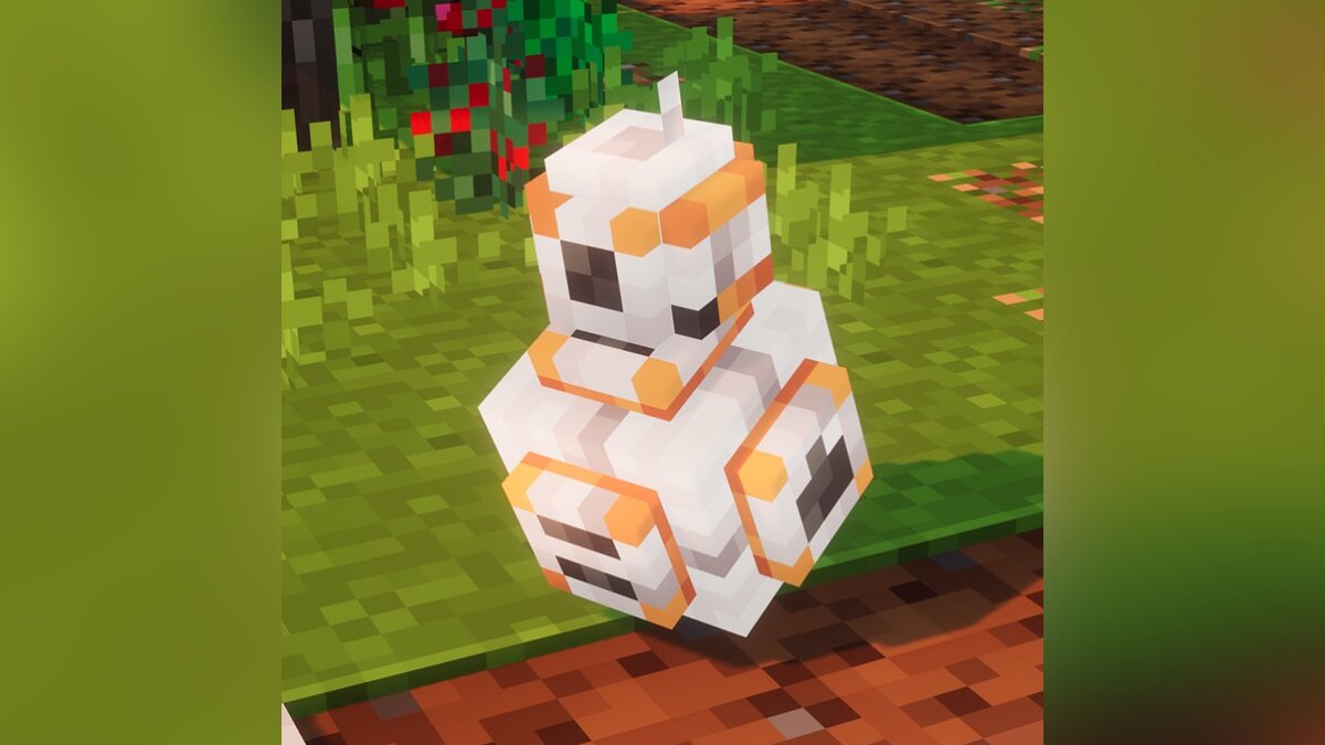 Minecraft Dungeons — Робот BB-8