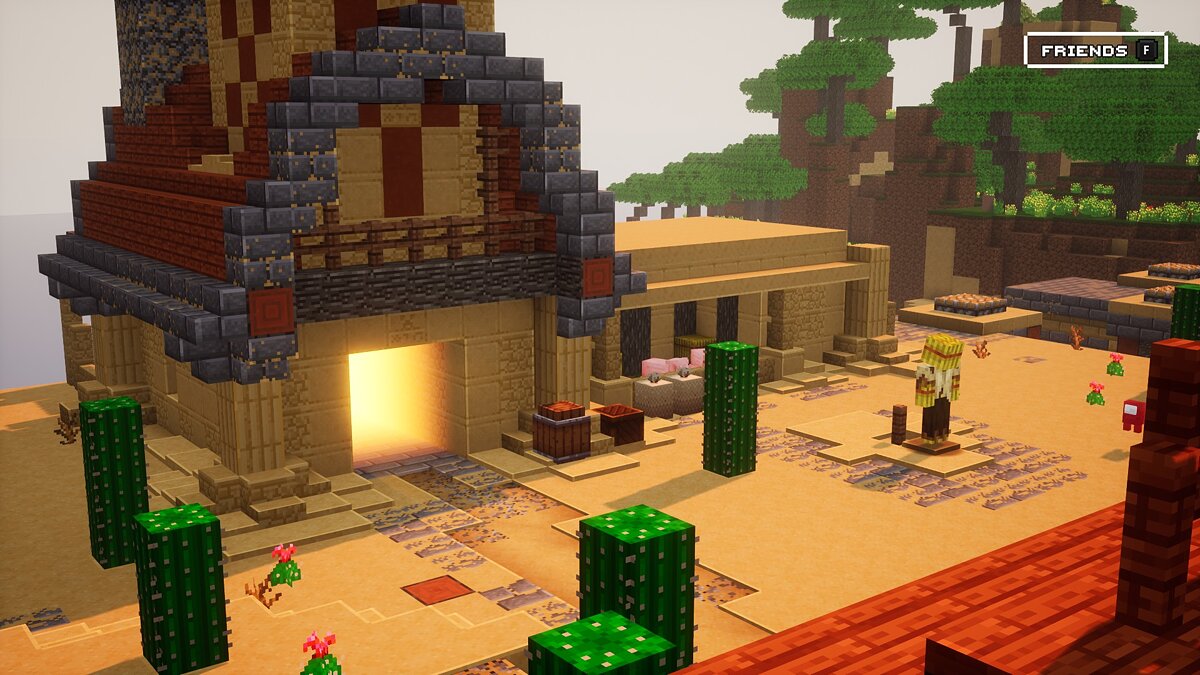 Minecraft Dungeons — Лагерь в пустыне