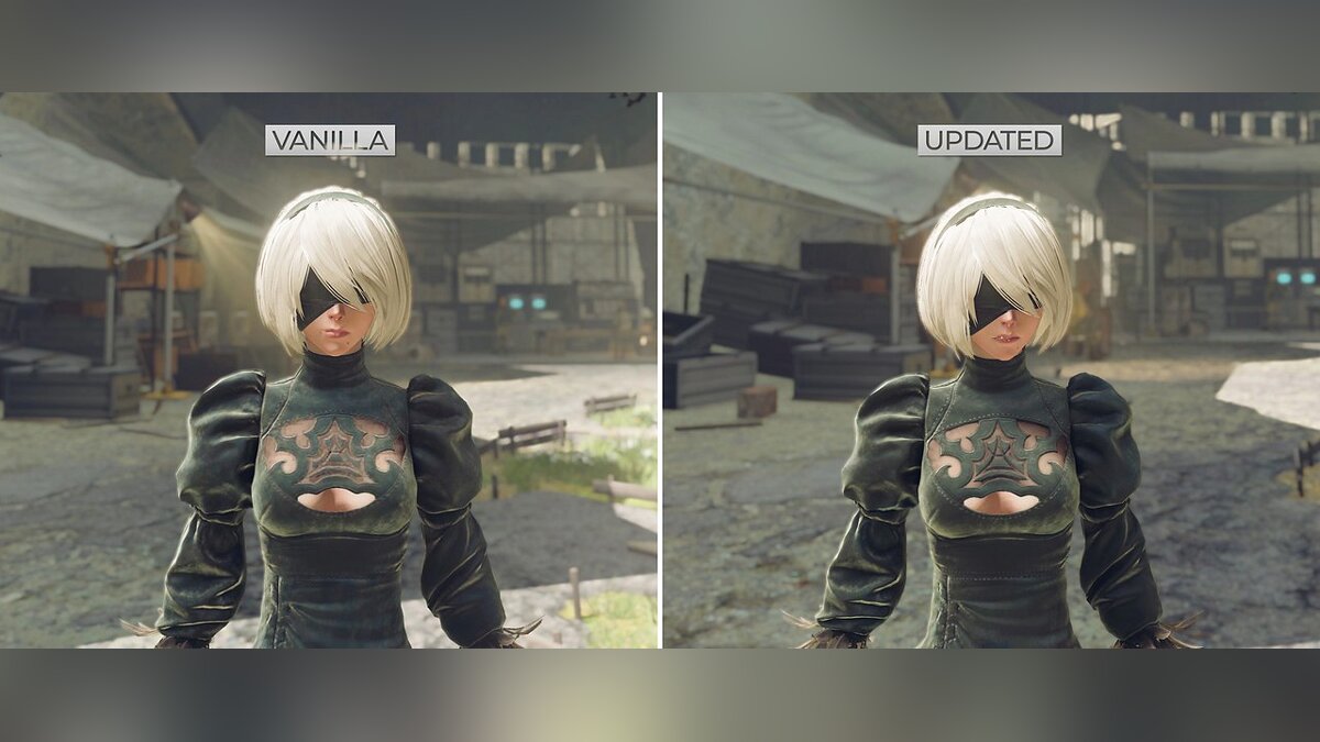 NieR:Automata Game of the YoRHA Edition — Сборник HD текстур / Моды и скины