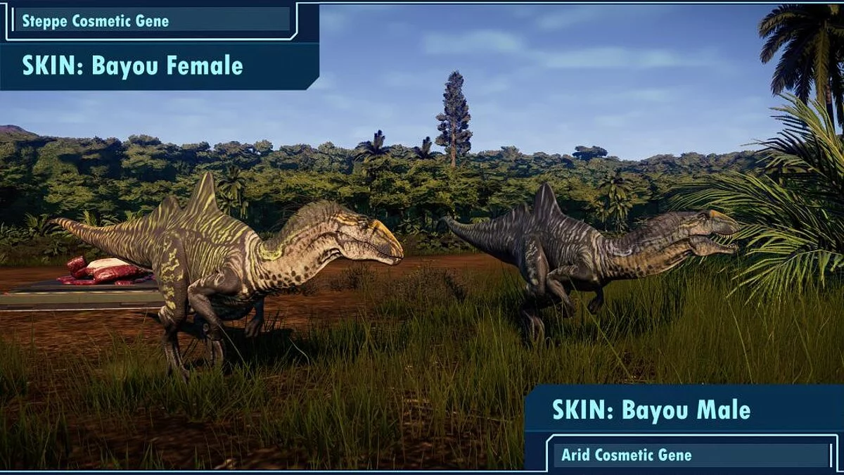 Jurassic World Evolution — Concavenator Corcovatus (новый вид)