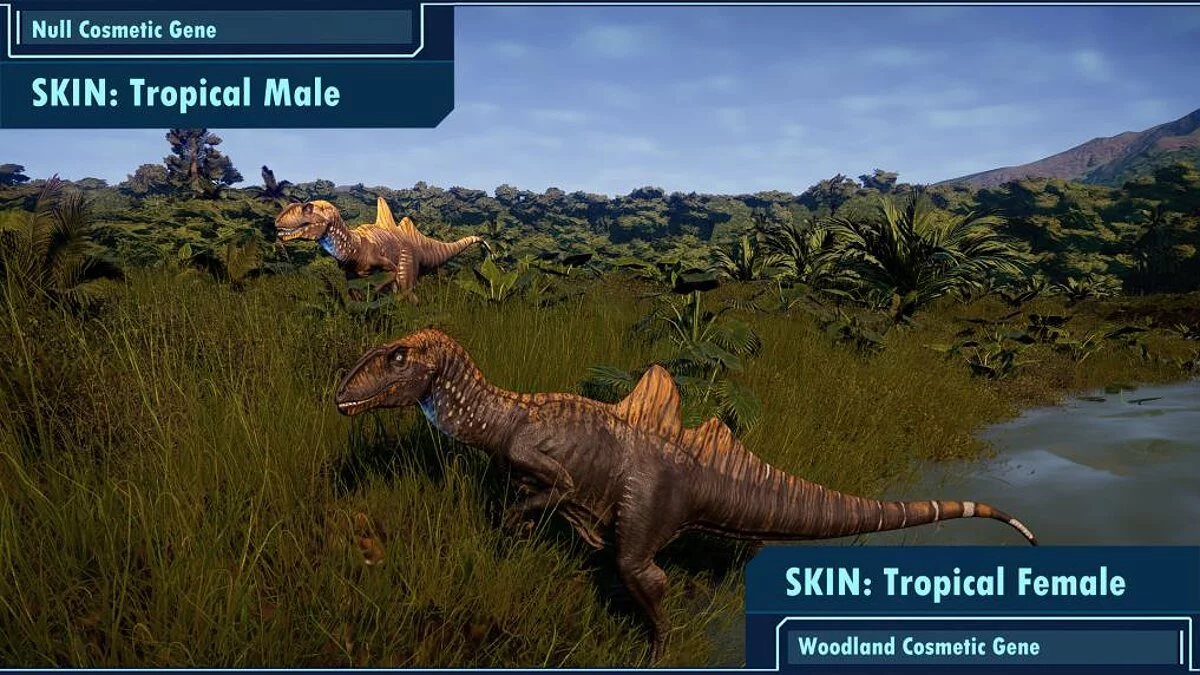 Jurassic World Evolution — Concavenator Corcovatus (новый вид)