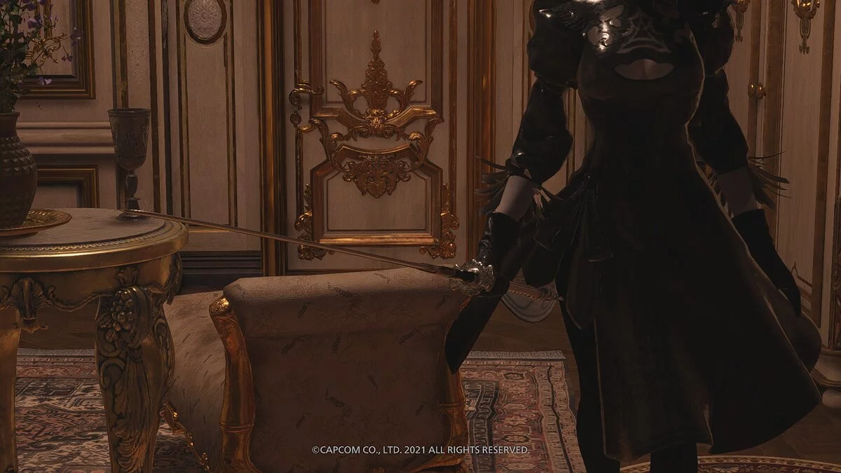 Resident Evil Village — Платье 2B из игры Nier: Automata для дочерей