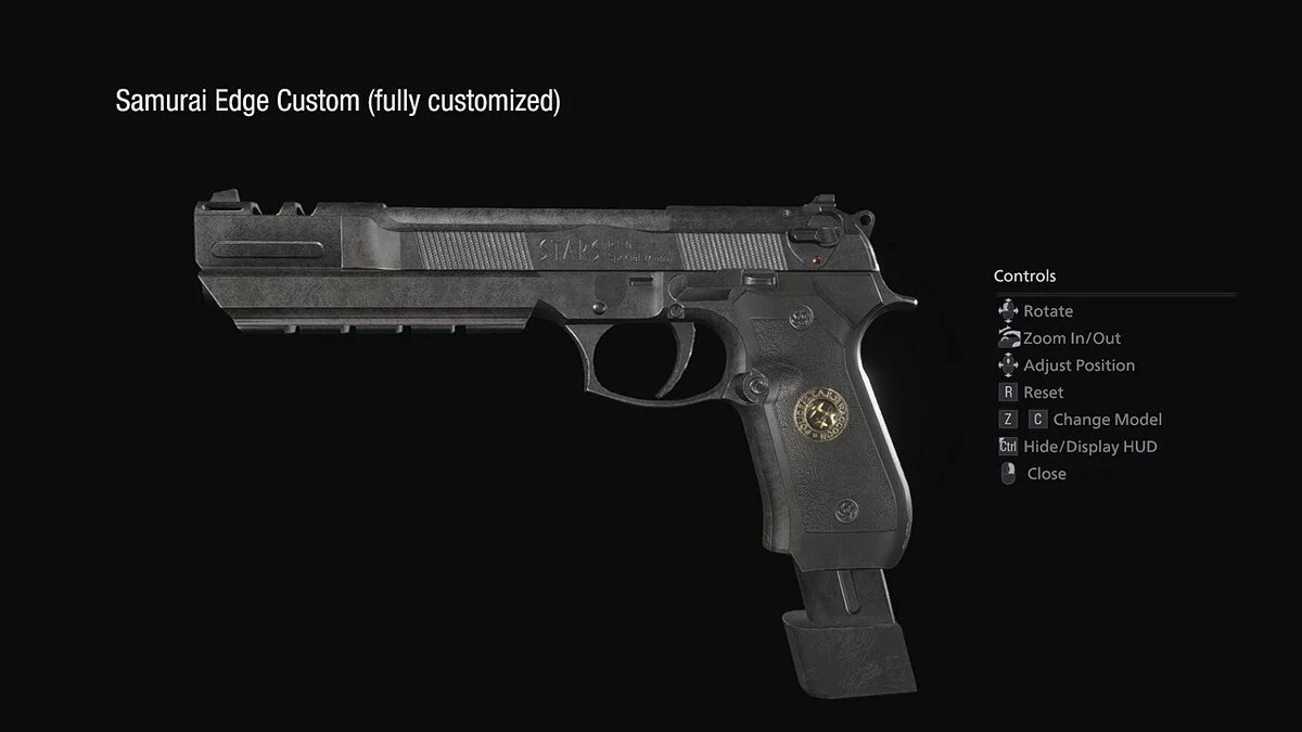 Resident Evil Village — Пистолет «Клинок самурая»