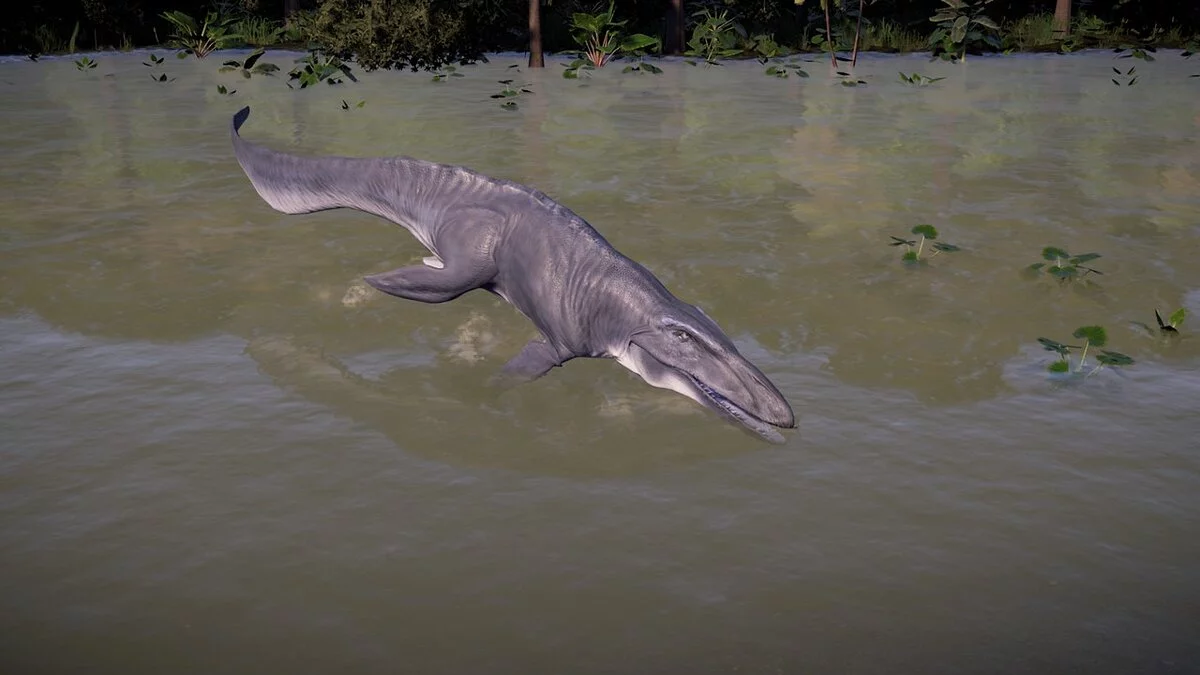 Jurassic World Evolution — Мозазавр (новые виды)