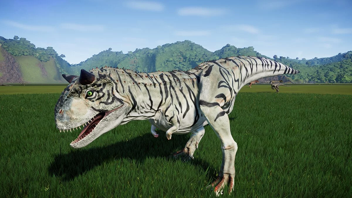 Jurassic World Evolution — Тигровый карнотавр