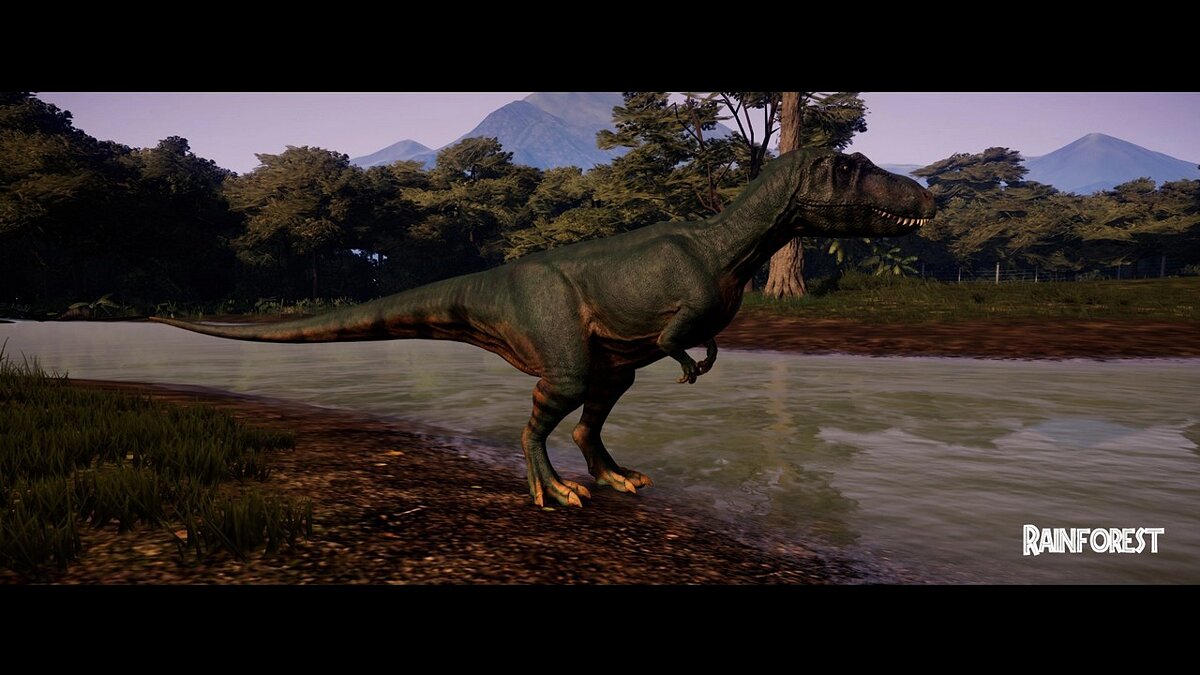 Jurassic World Evolution — Мегалозавр (новый вид)