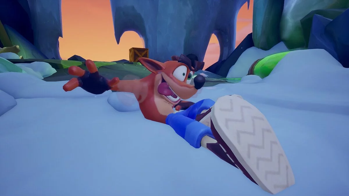 Crash Bandicoot 4: It&#039;s About Time — Крэш из игры из On The Run