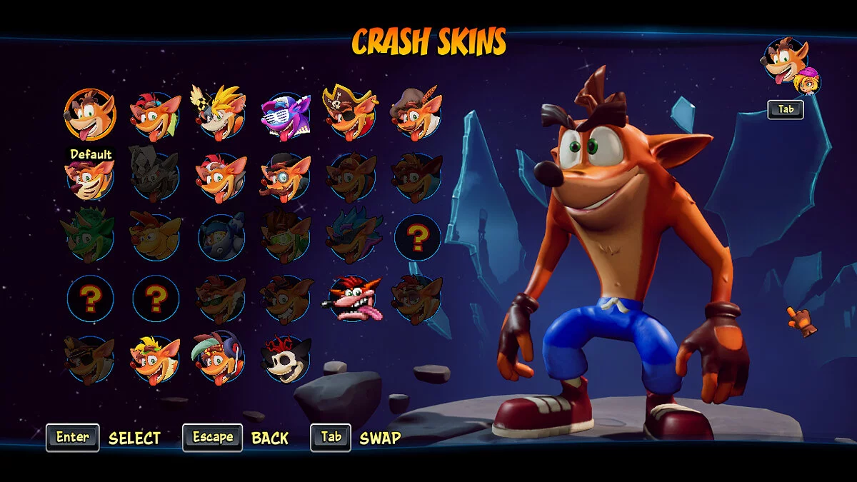 Crash Bandicoot 4: It&#039;s About Time — Крэш из игры из On The Run